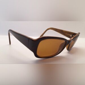 Ashby Grace Venus Brown Oval Sunglasses Frames Only